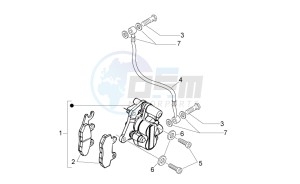 Sport City One 50 4t 4v USA-Canada USA CANADA drawing Front caliper I