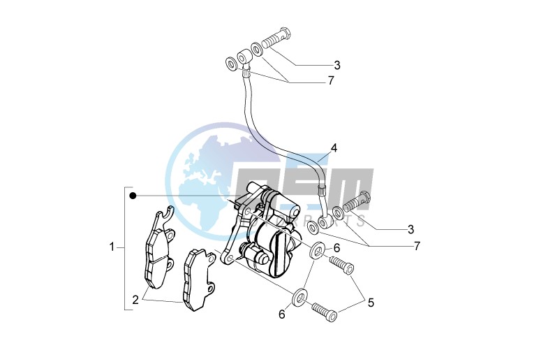 Front caliper I