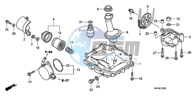 OIL PAN/OIL PUMP