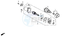 SH50 SH FIFTY drawing STARTING MOTOR