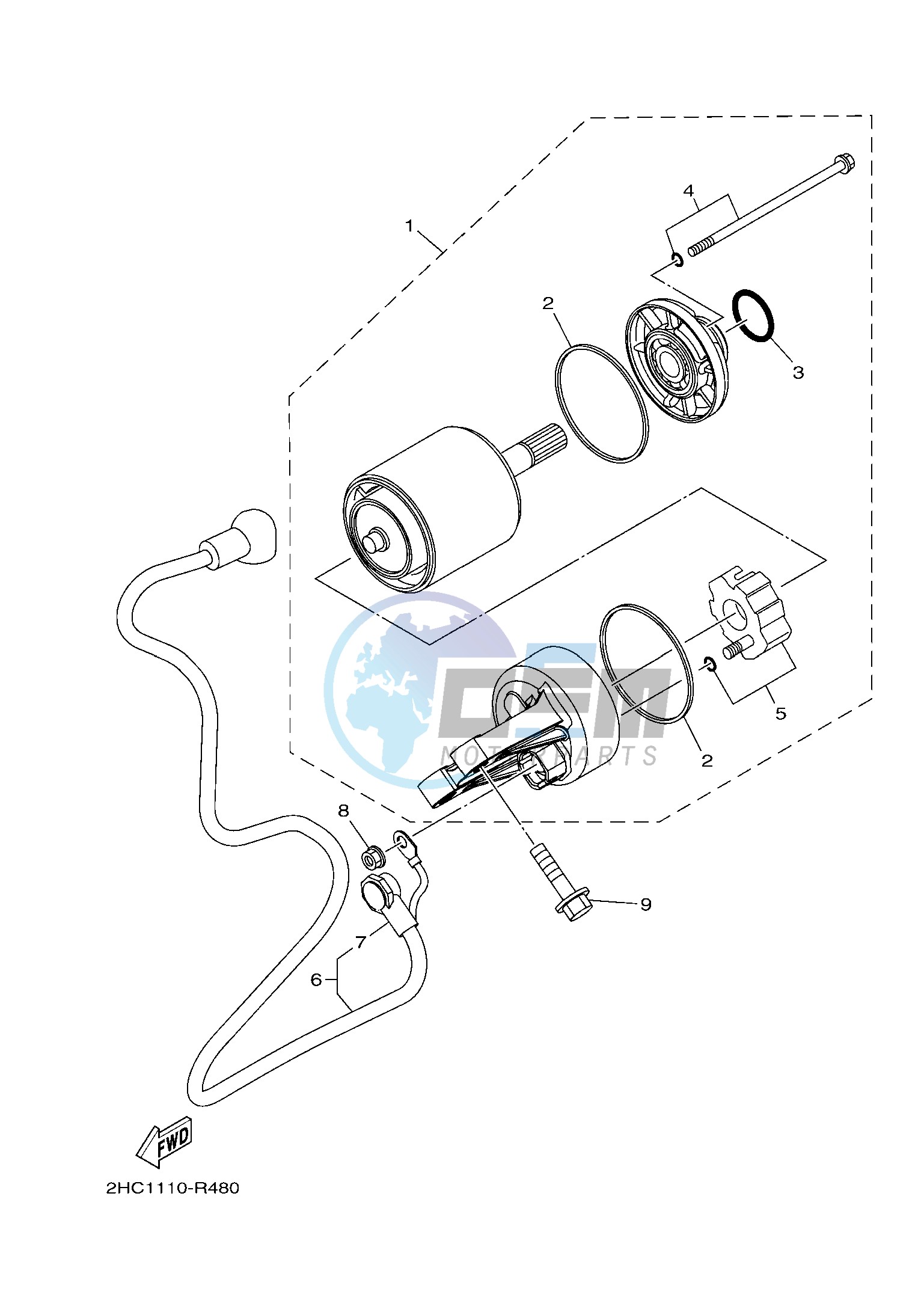 STARTING MOTOR