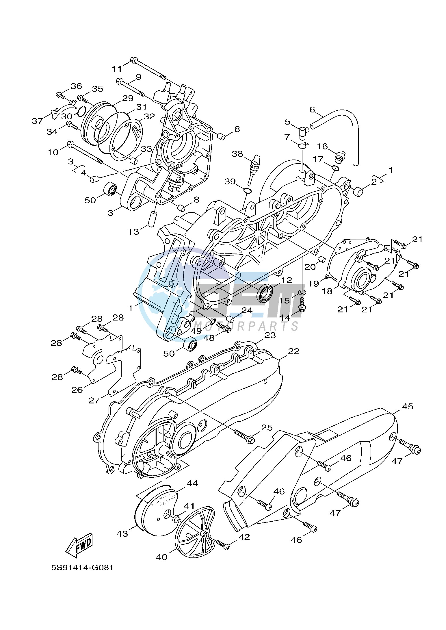 CARTER CRANKCASE