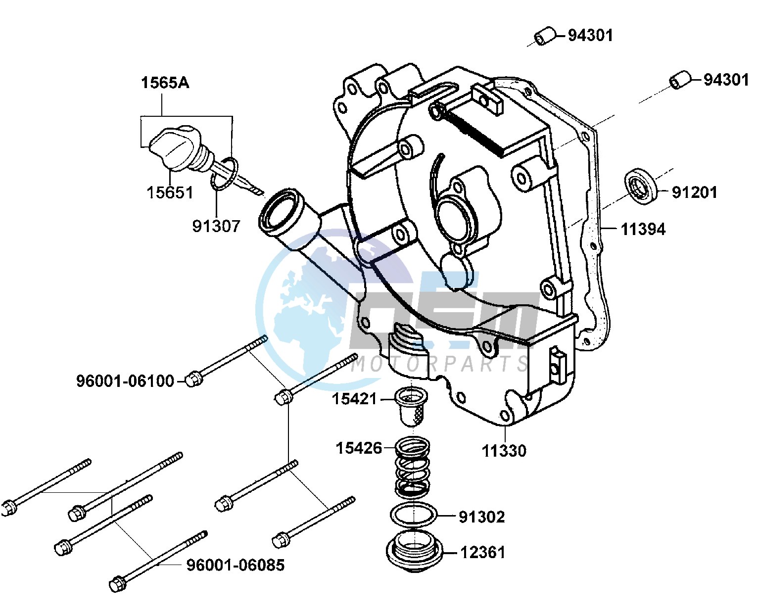 Right Crankcase Cover