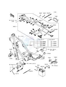 KLX250 KLX250SEF XX (EU ME A(FRICA) drawing Chassis Electrical Equipment