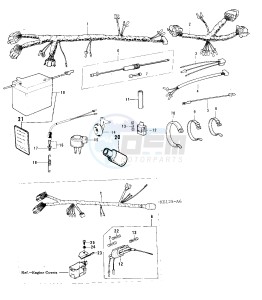 KE 125 A [KE125] (A3-A6) [KE125] drawing CHASSIS ELECTRICAL EQUIPMENT -- 76-79- -