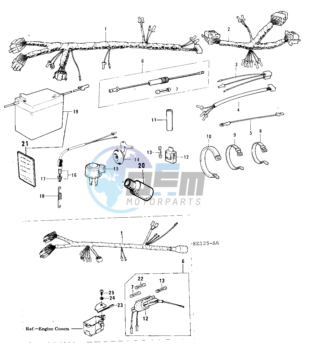 CHASSIS ELECTRICAL EQUIPMENT -- 76-79- -