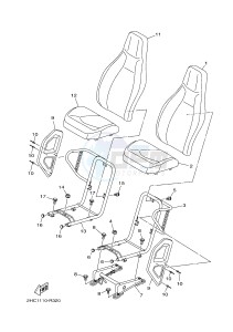 YXZ1000E YXZ10YPXG YXZ1000R EPS (2HC6) drawing SEAT