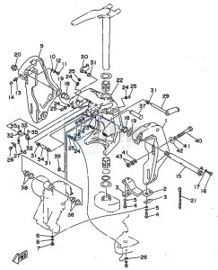 115C drawing FRONT-FAIRING-BRACKET