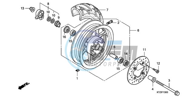 FRONT WHEEL