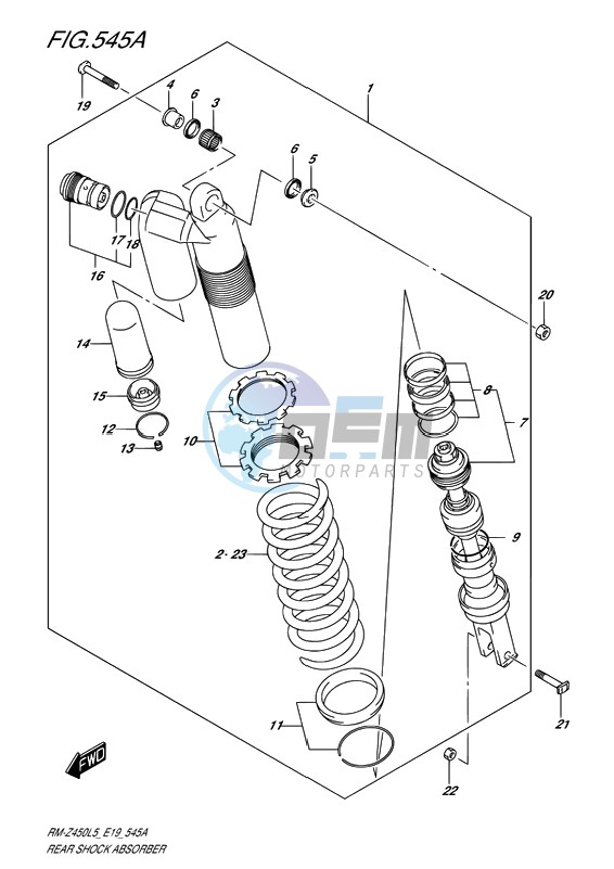 REAR SHOCK ABSORBER