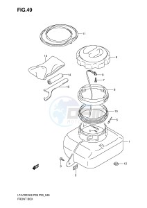 LT-A700X (P28-P33) drawing FRONT BOX