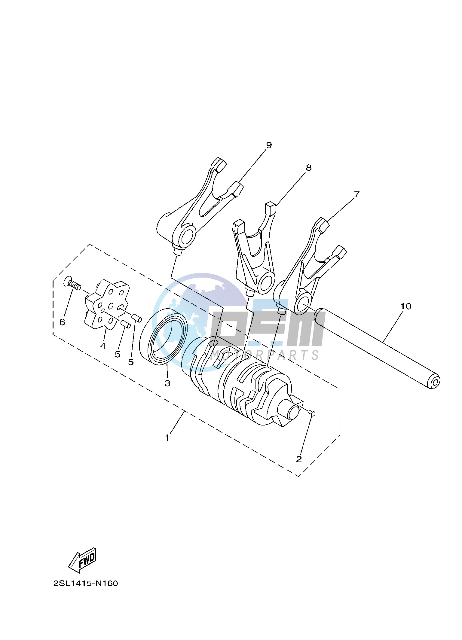 SHIFT CAM & FORK