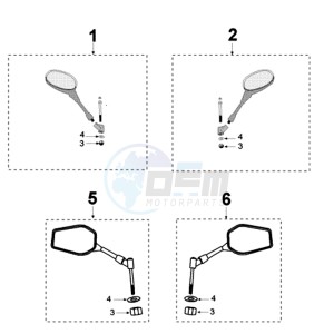 JETFORCE 50 R ICE BLADE U drawing MIRRORS