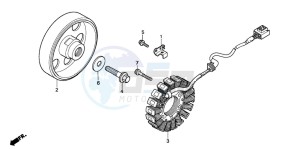 CBF1000T drawing GENERATOR