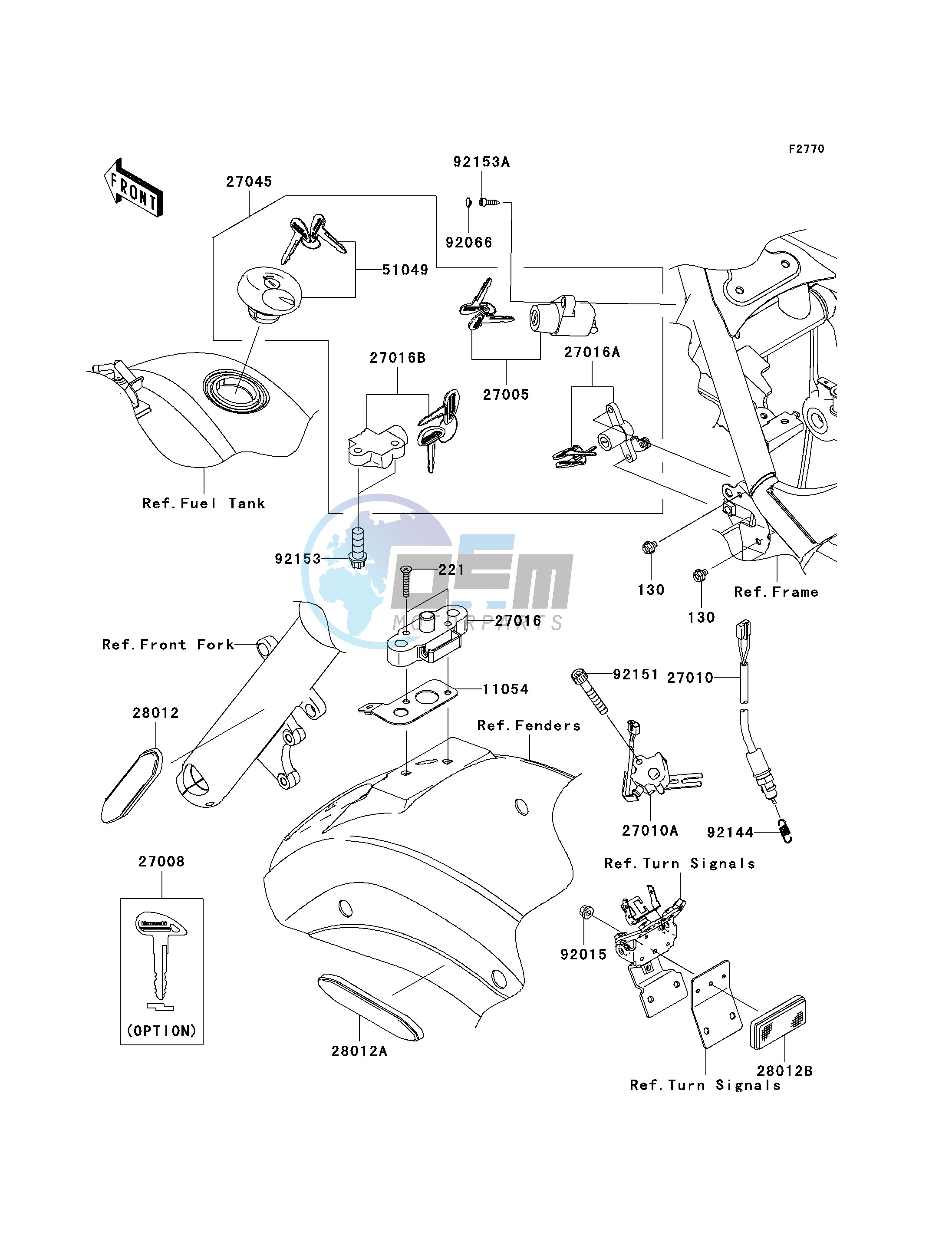 IGNITION SWITCH_LOCKS_REFLECTORS