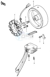 KZ 440 B (B1) drawing GENERATOR_REGULATOR -- 80 B1- -