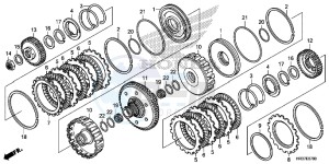 TRX420FA1G TRX420 Europe Direct - (ED) drawing CLUTCH (TRX420FA1/FA2)