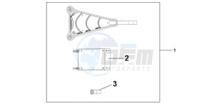 CBR1000RRA ED drawing TANK BAG