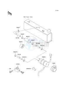 KAF 620 B [MULE 2520 TURF] (B1-B5) [MULE 2520 TURF] drawing FUEL PUMP