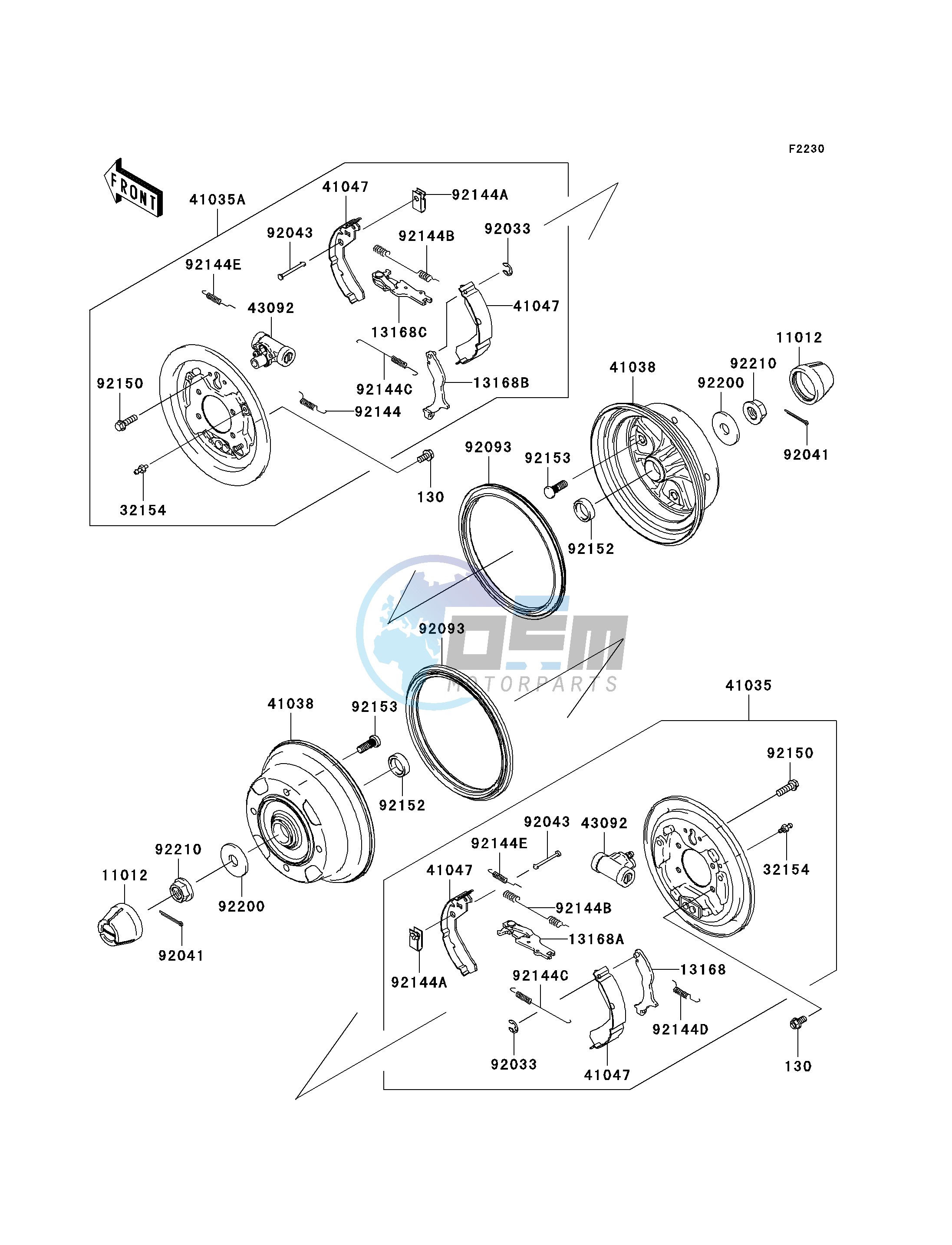 FRONT HUBS_BRAKES