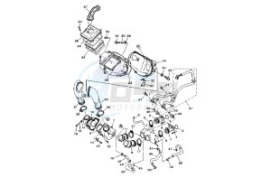 XP T-MAX ABS 500 drawing INTAKE