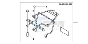 SFX50S drawing TOP CASE CARRIER