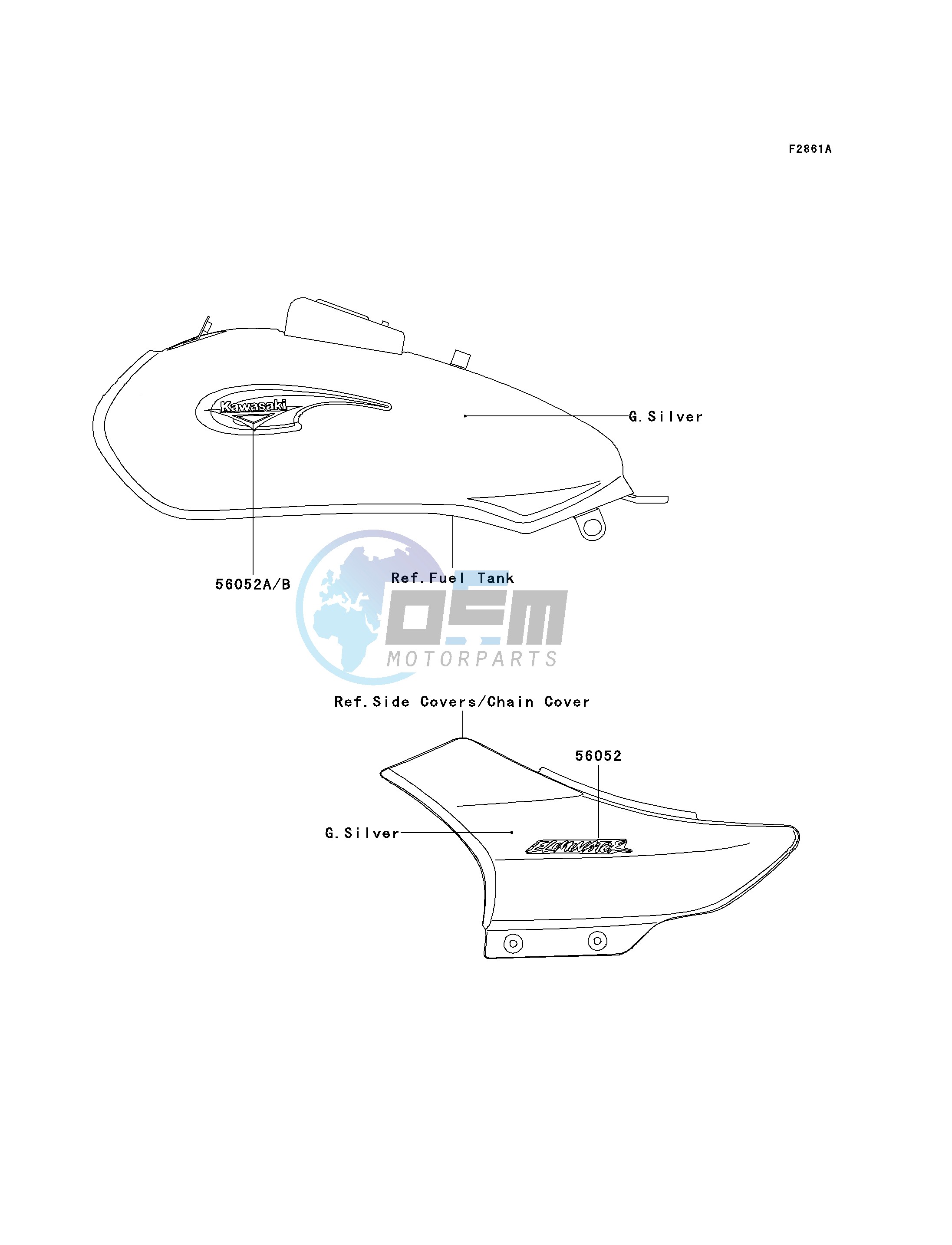 DECALS-- G.SILVER- --- A7F- -