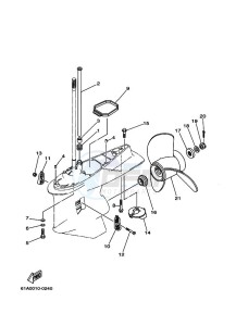 250A drawing PROPELLER-HOUSING-AND-TRANSMISSION-2