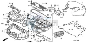 CBR1000RA9 Australia - (U / ABS SPC) drawing AIR CLEANER