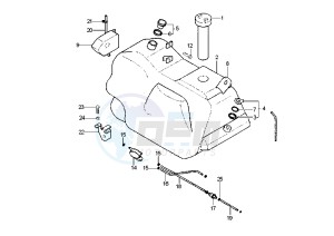 X9 180 Amalfi drawing Fuel Tank