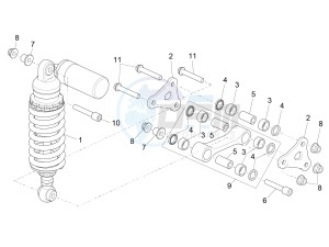 RSV4 1000 Racing Factory L.E. USA-CND (NAFTA) drawing Shock absorber