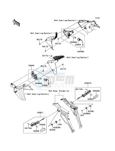 Z1000_ABS ZR1000ECFA FR XX (EU ME A(FRICA) drawing Turn Signals