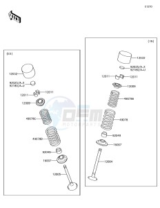 JET SKI ULTRA 310R JT1500NGF EU drawing Valve(s)