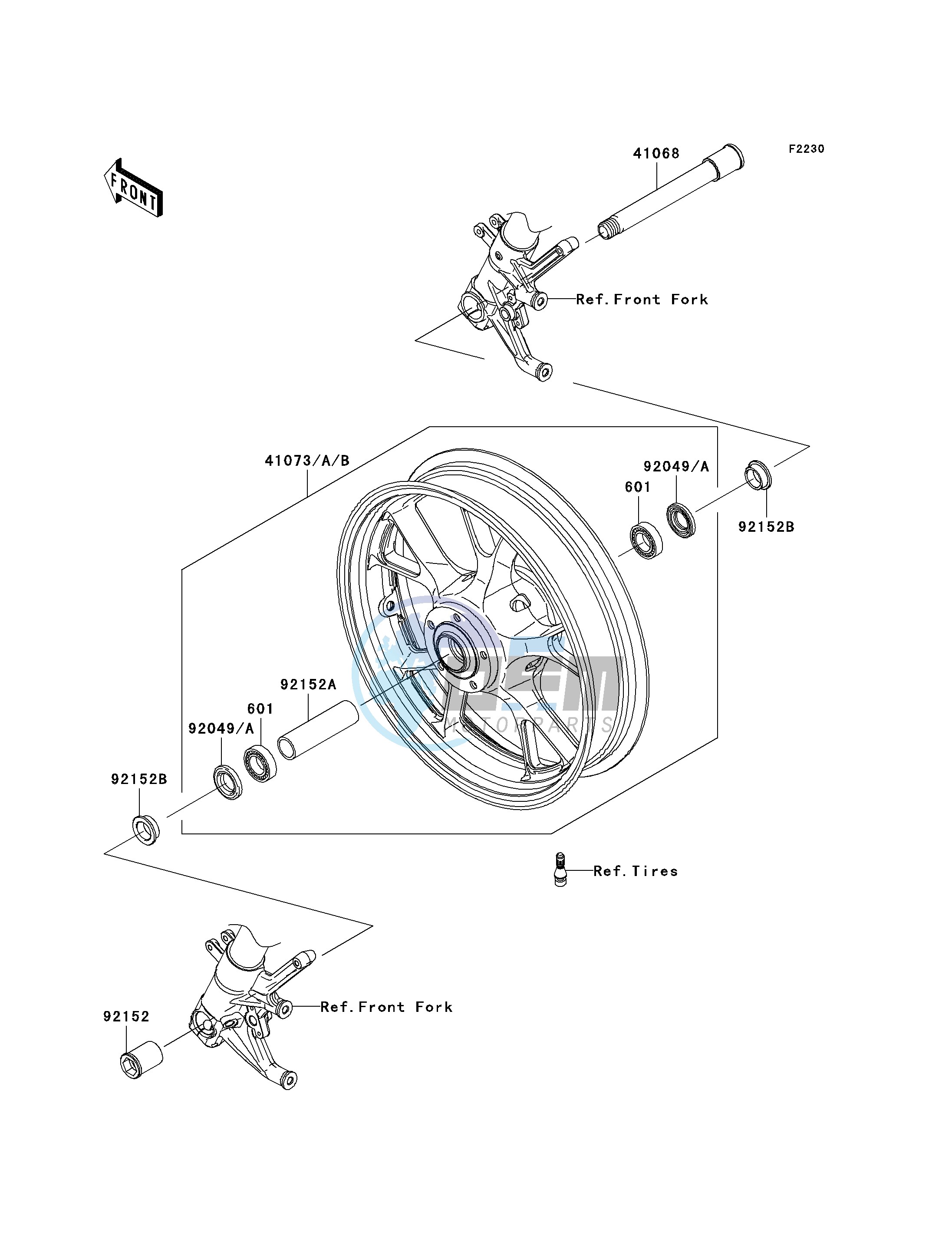 FRONT WHEEL