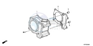 SH125RC drawing CYLINDER