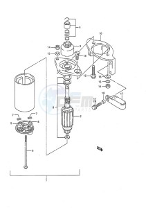 DT 9.9c drawing Starting Motor