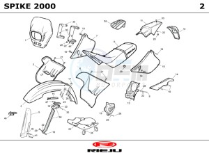 SPIKE-50-GREY drawing COWLING