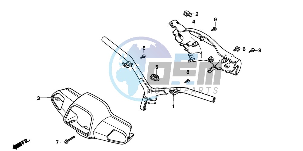 HANDLE PIPE/HANDLE COVER