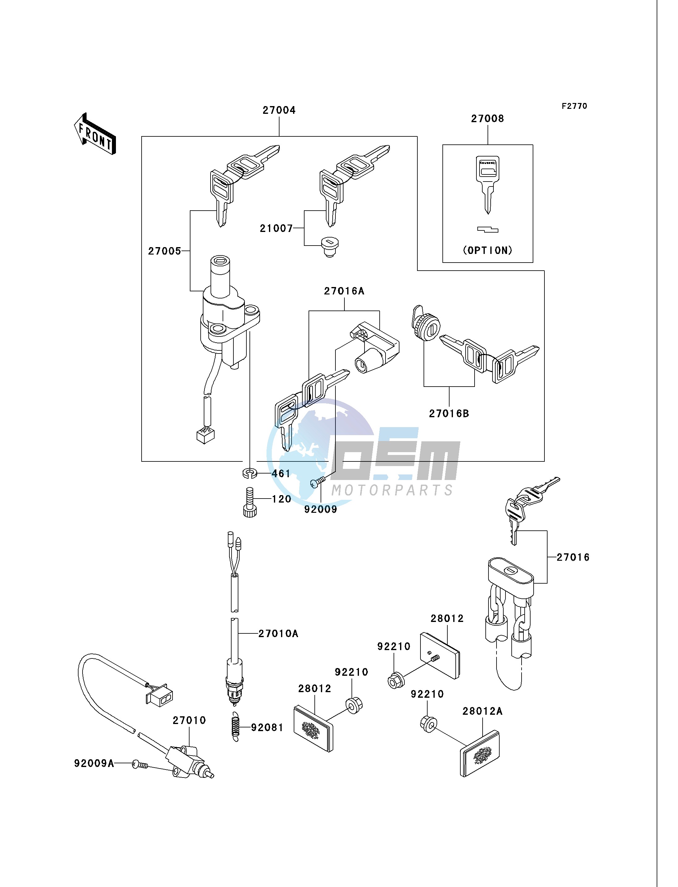 IGNITION SWITCH_LOCKS_REFLECTORS