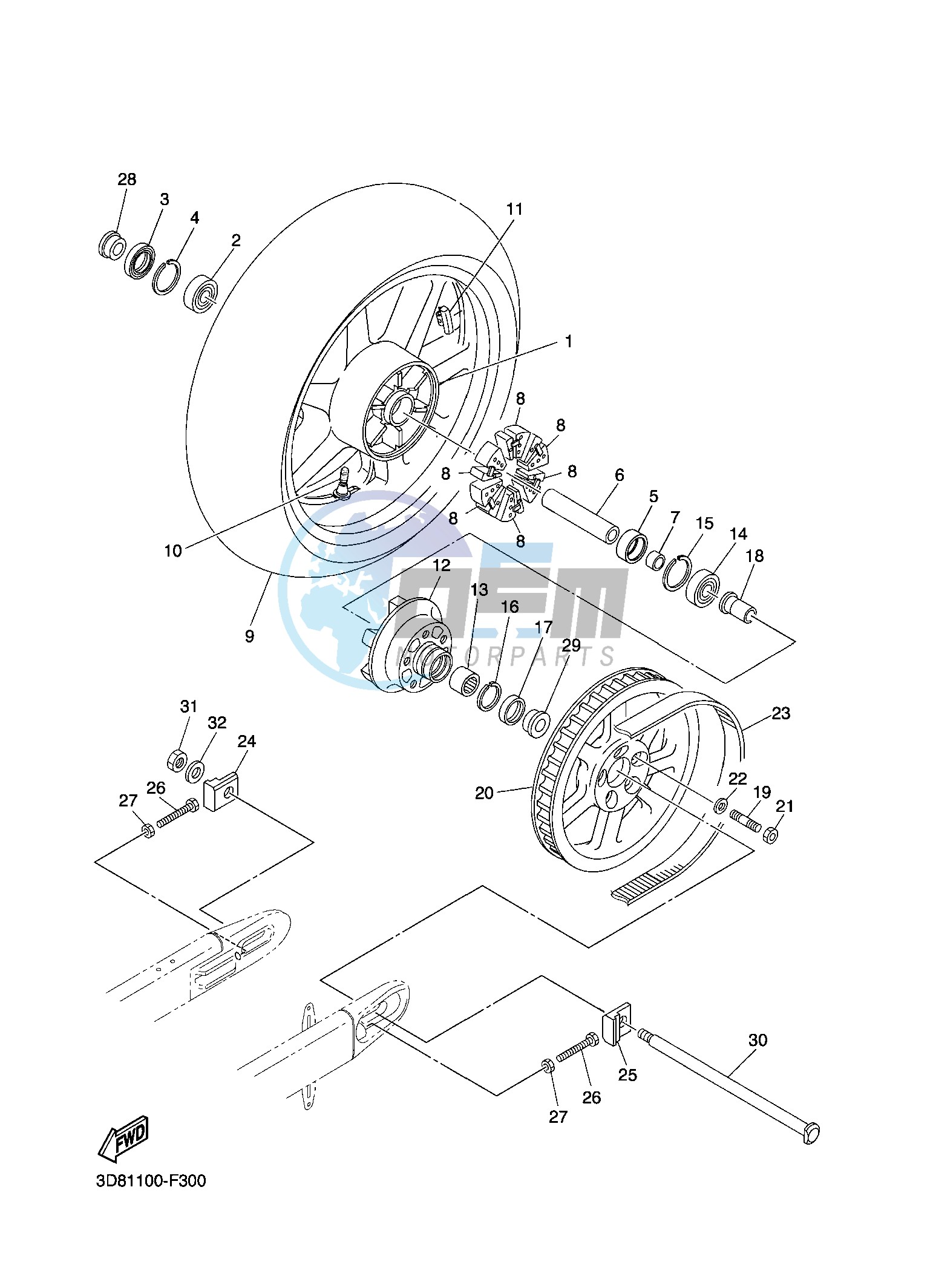 REAR WHEEL