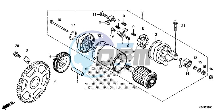 STARTER MOTOR