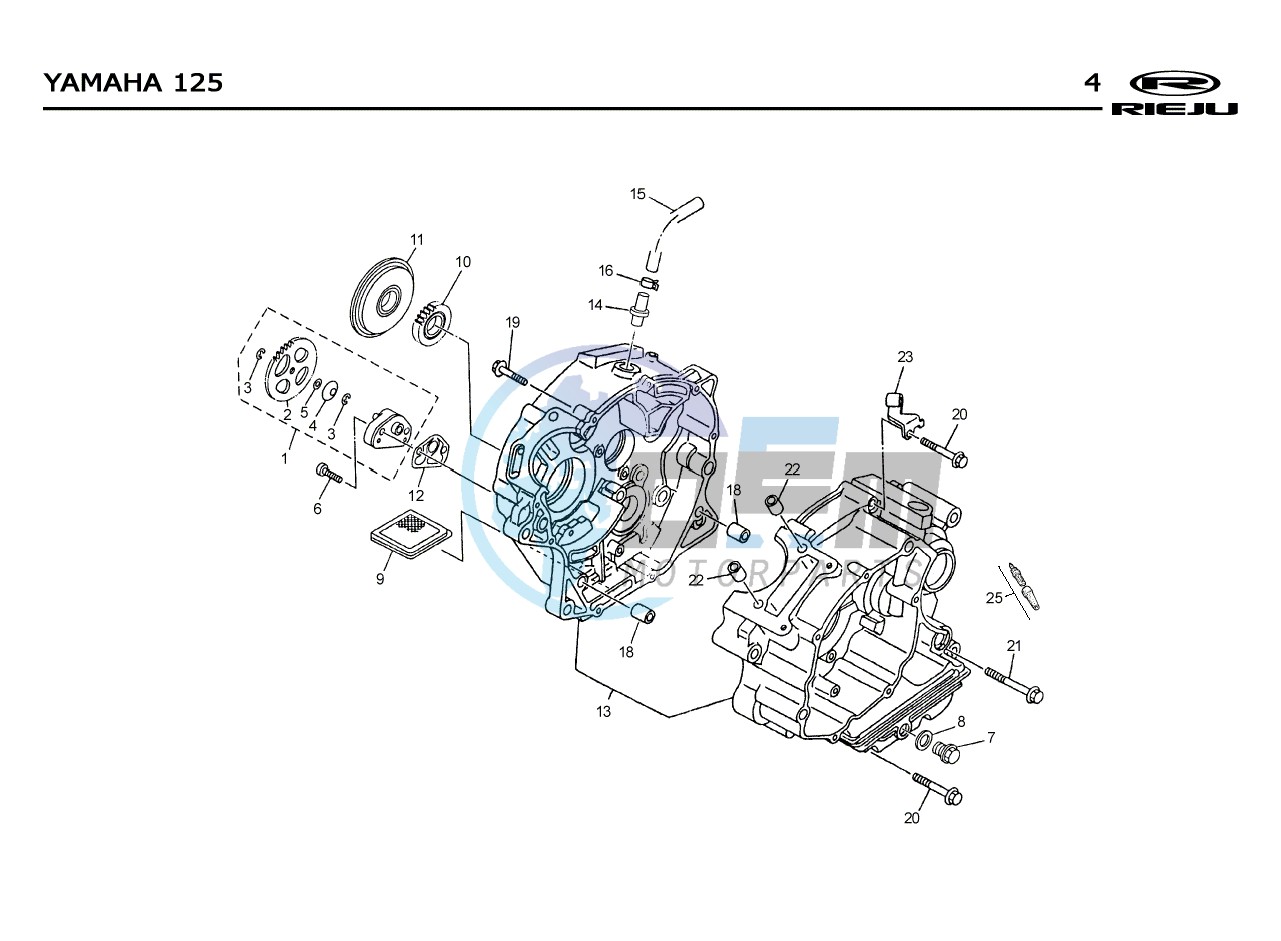 T04  CRANKCASE