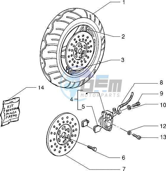 Front wheel