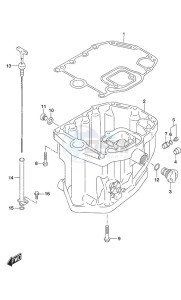 DF 140A drawing Oil Pan