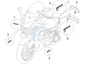 Nexus 250 SP e3 (UK) UK drawing Plates - Emblems