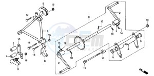 NE50 drawing PEDAL