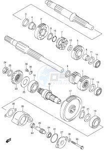 LT-F500F (P28-P33) drawing TRANSMISSION (2)