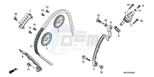 CB600FA9 Spain - (SP / ABS 25K) drawing CAM CHAIN/TENSIONER