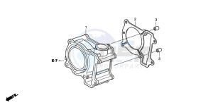 SH150R 125 drawing CYLINDER