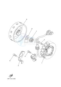 YFZ450R YFZ45YSXH (BW22) drawing GENERATOR